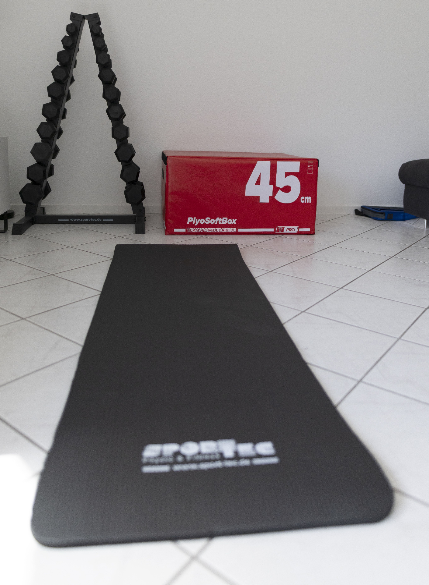 Trainingsbereich der Praxis